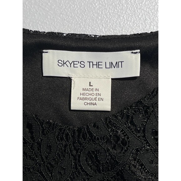 NEW Skye's The Limit Black Lace Cami Camisole Tank Top - Picture 3 of 5